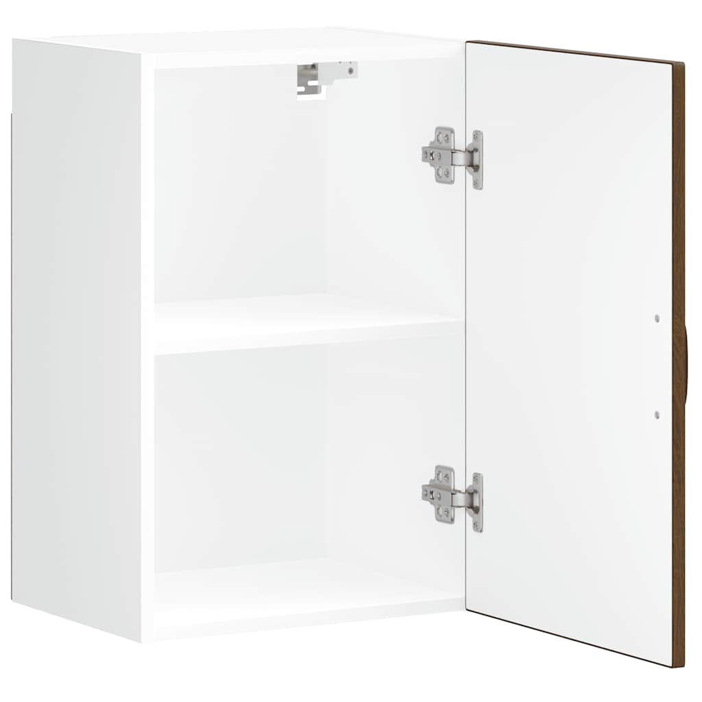 vidaXL Kitchen Wall Cabinet "Lucca" Brown Oak Engineered Wood