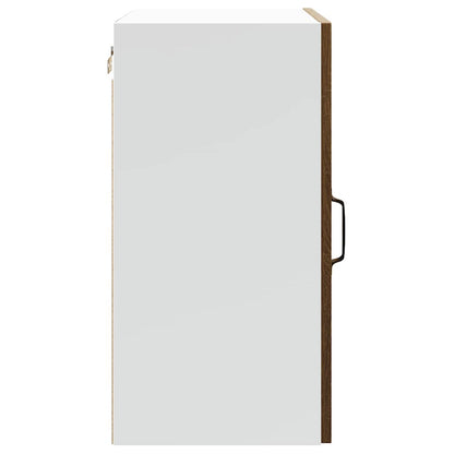 vidaXL Kitchen Wall Cabinet "Lucca" Brown Oak Engineered Wood