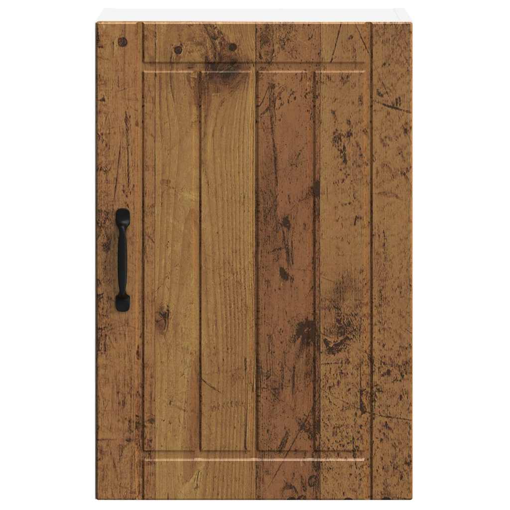 vidaXL Kitchen Wall Cabinet "Lucca" Old Wood Engineered Wood