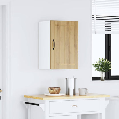 vidaXL Kitchen Wall Cabinet "Lucca" Artisan Oak Engineered Wood