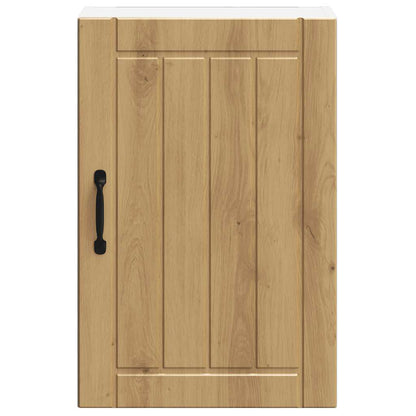 vidaXL Kitchen Wall Cabinet "Lucca" Artisan Oak Engineered Wood
