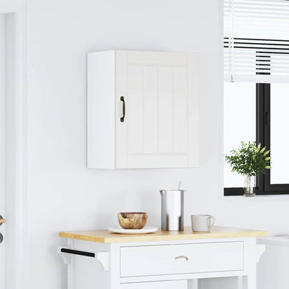 vidaXL Kitchen Wall Cabinet "Lucca" White Engineered Wood