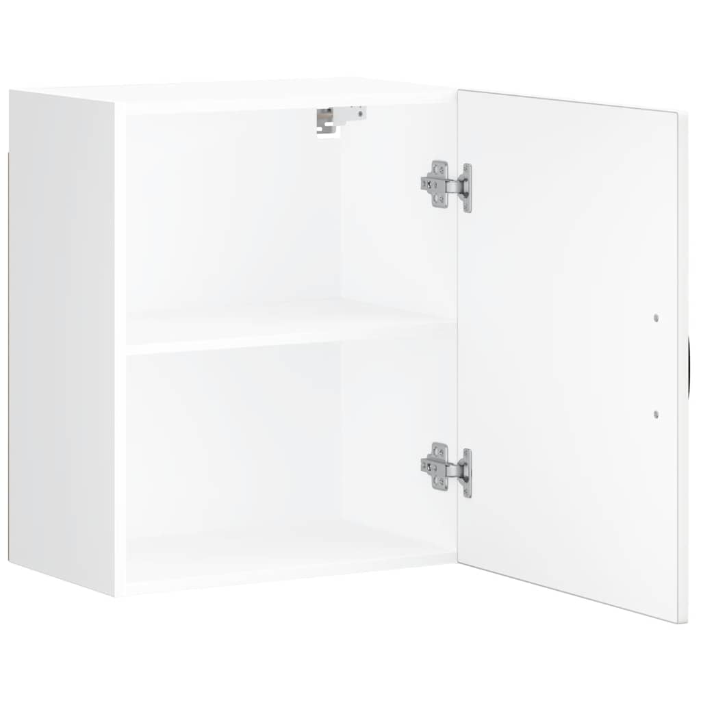 vidaXL Kitchen Wall Cabinet "Lucca" White Engineered Wood