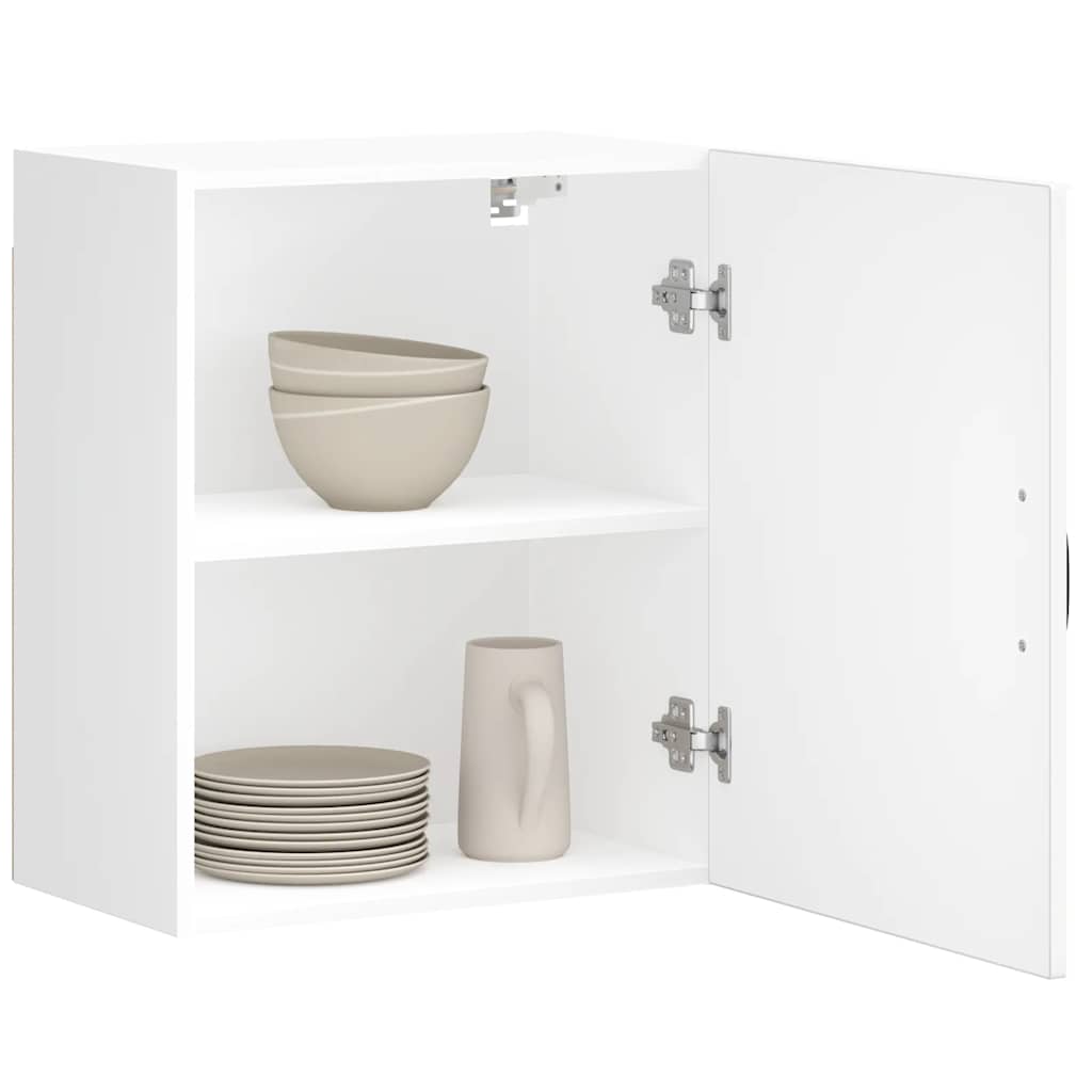 vidaXL Kitchen Wall Cabinet "Lucca" White Engineered Wood