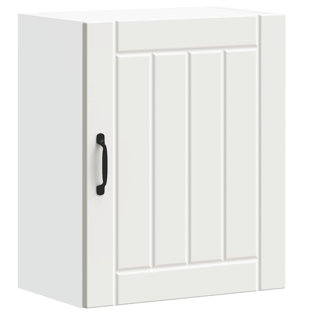 vidaXL Kitchen Wall Cabinets 2 pcs Lucca White Engineered Wood