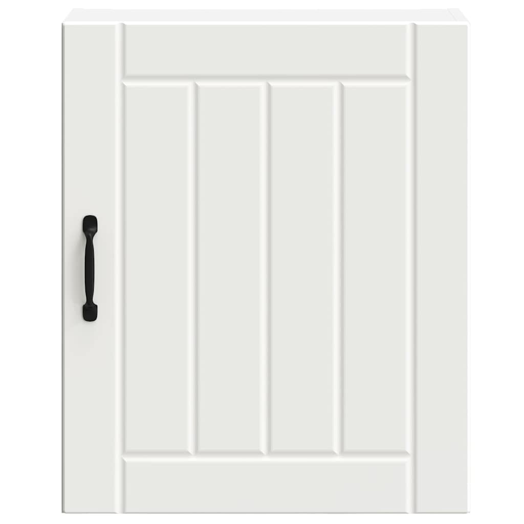 vidaXL Kitchen Wall Cabinets 2 pcs Lucca White Engineered Wood