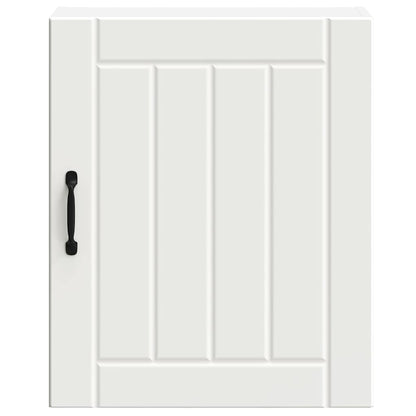 vidaXL Kitchen Wall Cabinets 2 pcs Lucca White Engineered Wood
