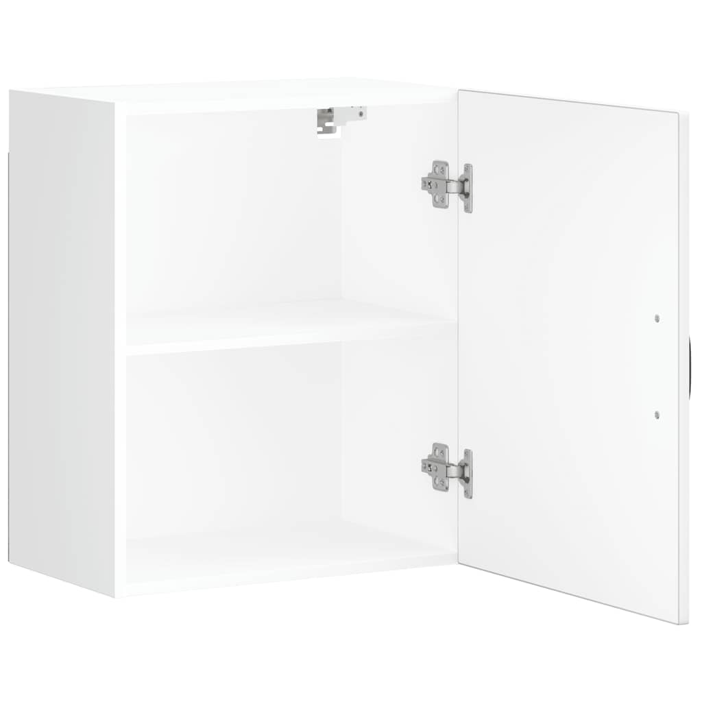 vidaXL Kitchen Wall Cabinets 2 pcs Lucca White Engineered Wood