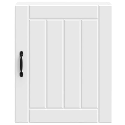 vidaXL Kitchen Wall Cabinets 2 pcs Lucca White Engineered Wood