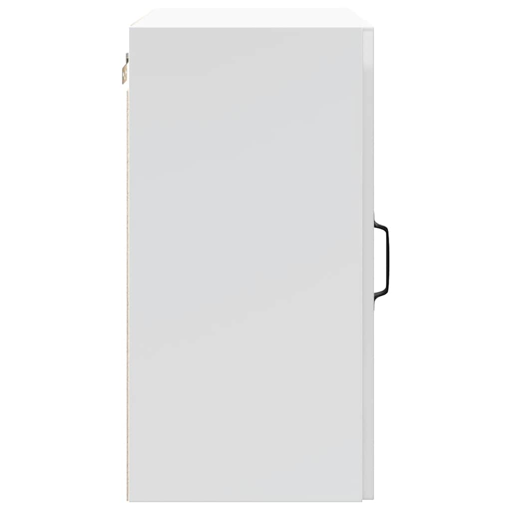 vidaXL Kitchen Wall Cabinet "Lucca" High Gloss White Engineered Wood