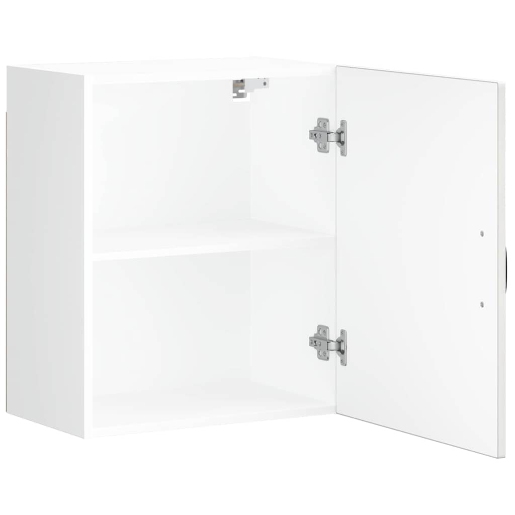 vidaXL Kitchen Wall Cabinets 2 pcs Lucca High Gloss White Engineered Wood