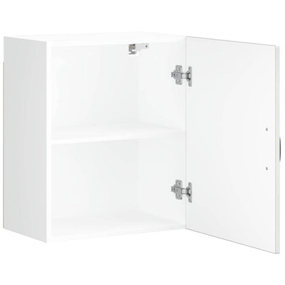 vidaXL Kitchen Wall Cabinets 2 pcs Lucca High Gloss White Engineered Wood