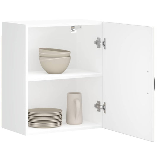 vidaXL Kitchen Wall Cabinets 2 pcs Lucca High Gloss White Engineered Wood