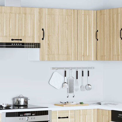 vidaXL Kitchen Wall Cabinet "Lucca" Sonoma Oak Engineered Wood