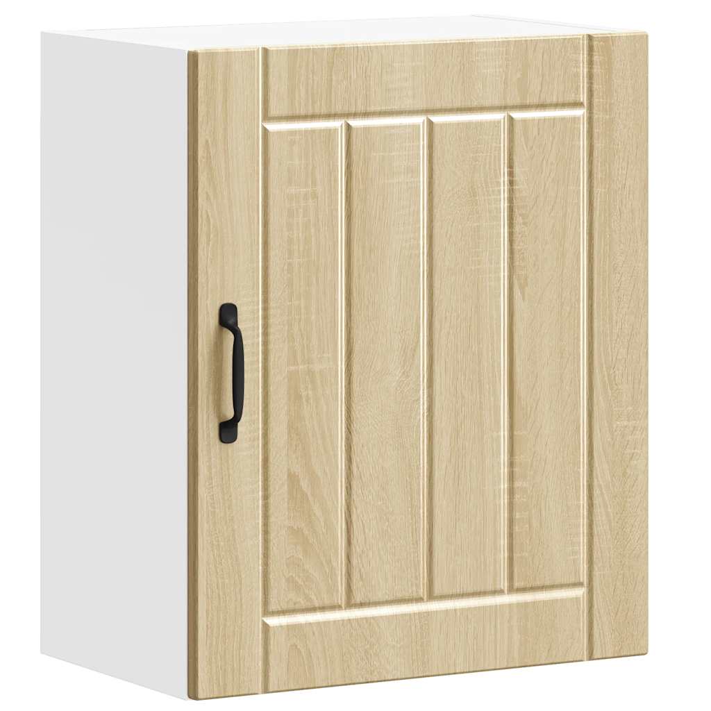 vidaXL Kitchen Wall Cabinets 2 pcs Lucca Sonoma Oak Engineered Wood