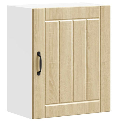vidaXL Kitchen Wall Cabinets 2 pcs Lucca Sonoma Oak Engineered Wood