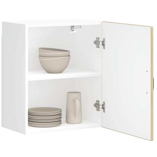 vidaXL Kitchen Wall Cabinets 2 pcs Lucca Sonoma Oak Engineered Wood