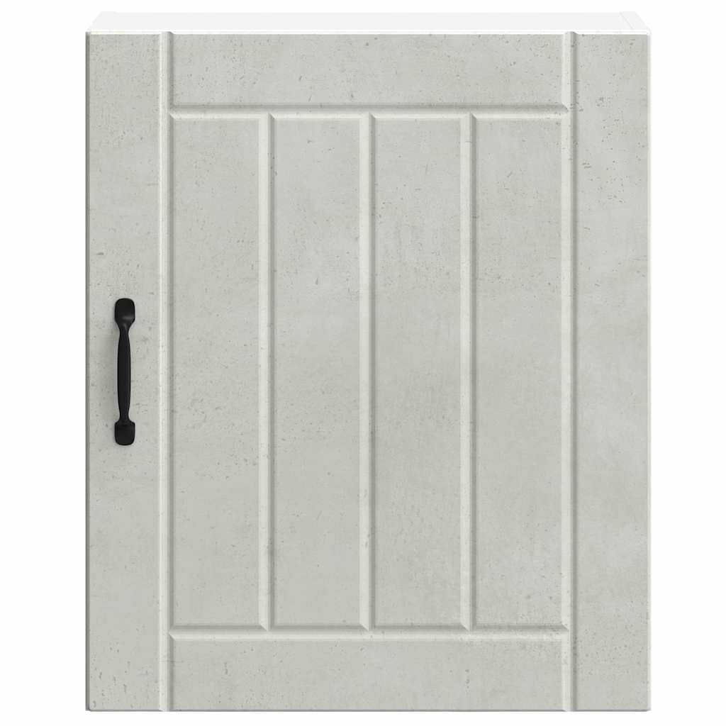 vidaXL Kitchen Wall Cabinets 2 pcs Lucca Concrete Grey Engineered Wood