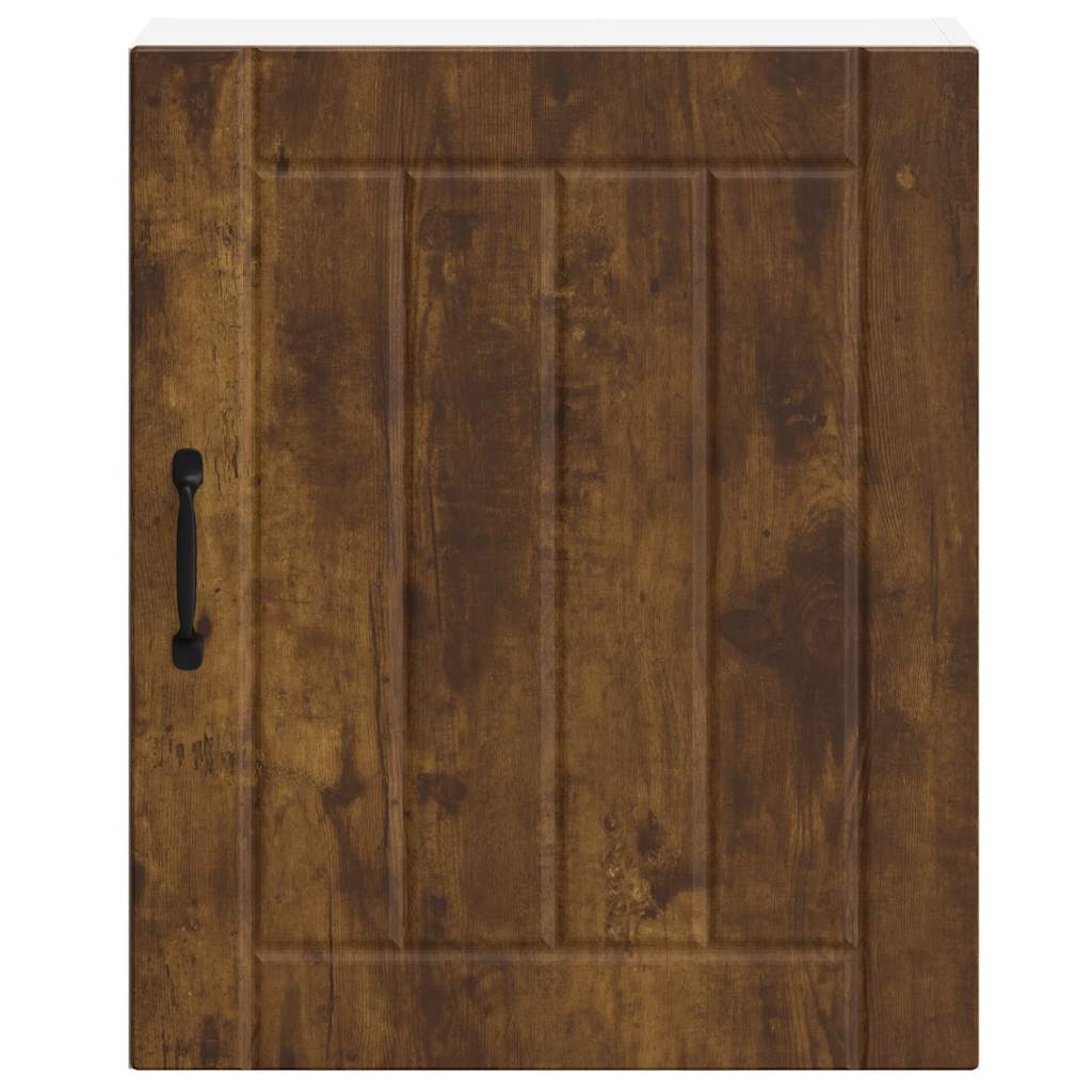 vidaXL Kitchen Wall Cabinet "Lucca" Smoked Oak Engineered Wood