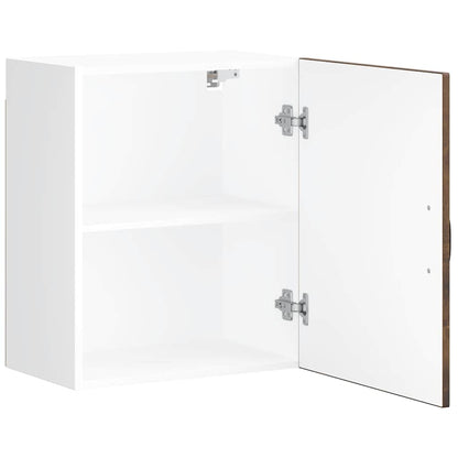 vidaXL Kitchen Wall Cabinet "Lucca" Smoked Oak Engineered Wood