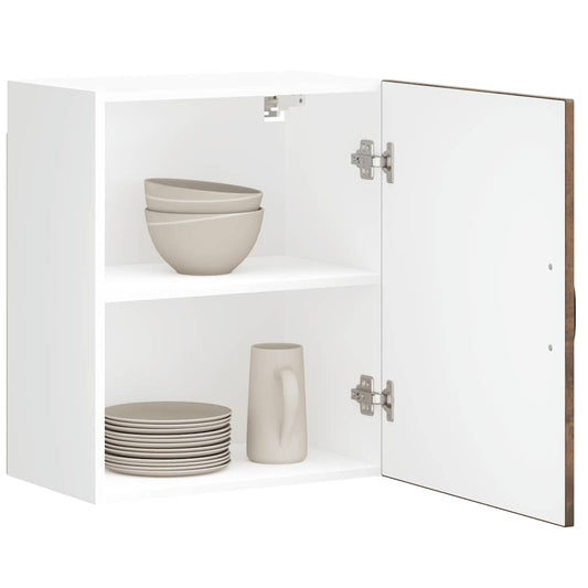vidaXL Kitchen Wall Cabinet "Lucca" Smoked Oak Engineered Wood