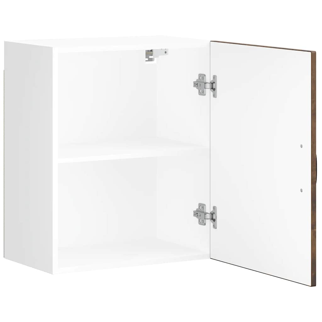 vidaXL Kitchen Wall Cabinets 2 pcs Lucca Smoked Oak Engineered Wood