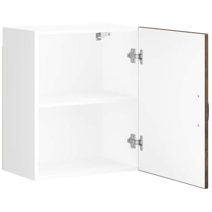 vidaXL Kitchen Wall Cabinets 2 pcs Lucca Smoked Oak Engineered Wood
