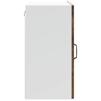 vidaXL Kitchen Wall Cabinets 2 pcs Lucca Smoked Oak Engineered Wood
