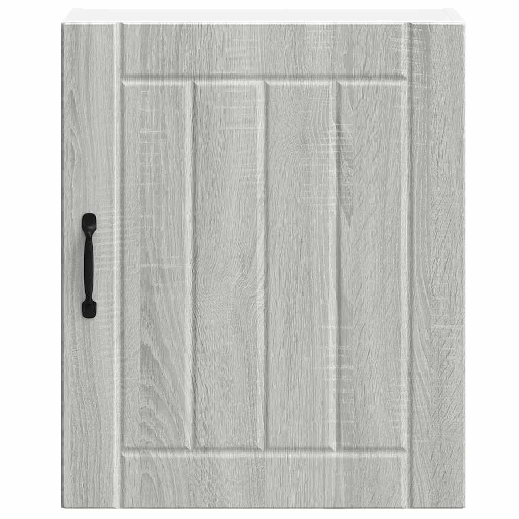 vidaXL Kitchen Wall Cabinet "Lucca" Grey Sonoma Engineered Wood