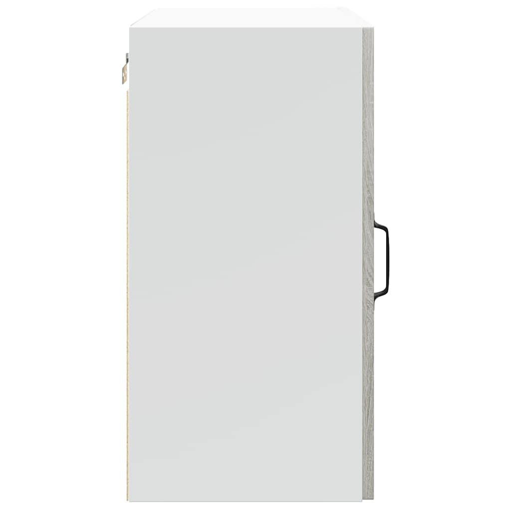 vidaXL Kitchen Wall Cabinet "Lucca" Grey Sonoma Engineered Wood