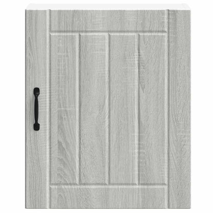 vidaXL Kitchen Wall Cabinets 2 pcs Lucca Grey Sonoma Engineered Wood