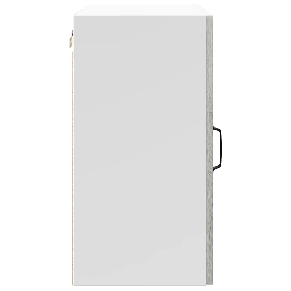 vidaXL Kitchen Wall Cabinets 2 pcs Lucca Grey Sonoma Engineered Wood