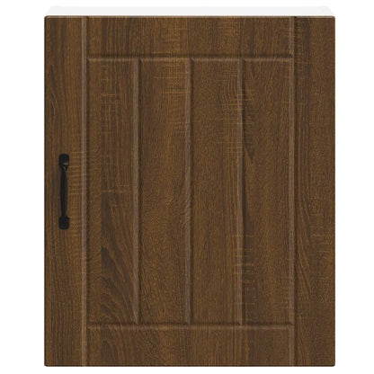 vidaXL Kitchen Wall Cabinet "Lucca" Brown Oak Engineered Wood