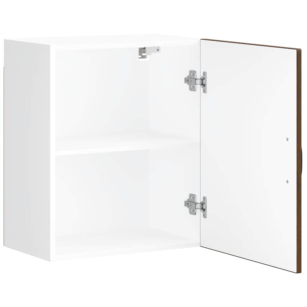 vidaXL Kitchen Wall Cabinet "Lucca" Brown Oak Engineered Wood