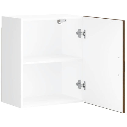 vidaXL Kitchen Wall Cabinet "Lucca" Brown Oak Engineered Wood