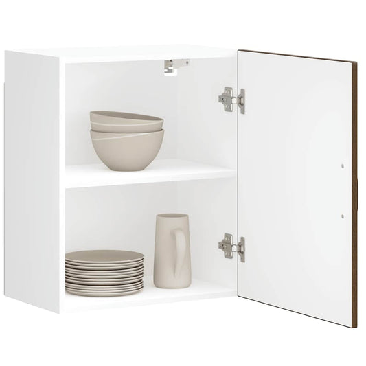 vidaXL Kitchen Wall Cabinet "Lucca" Brown Oak Engineered Wood