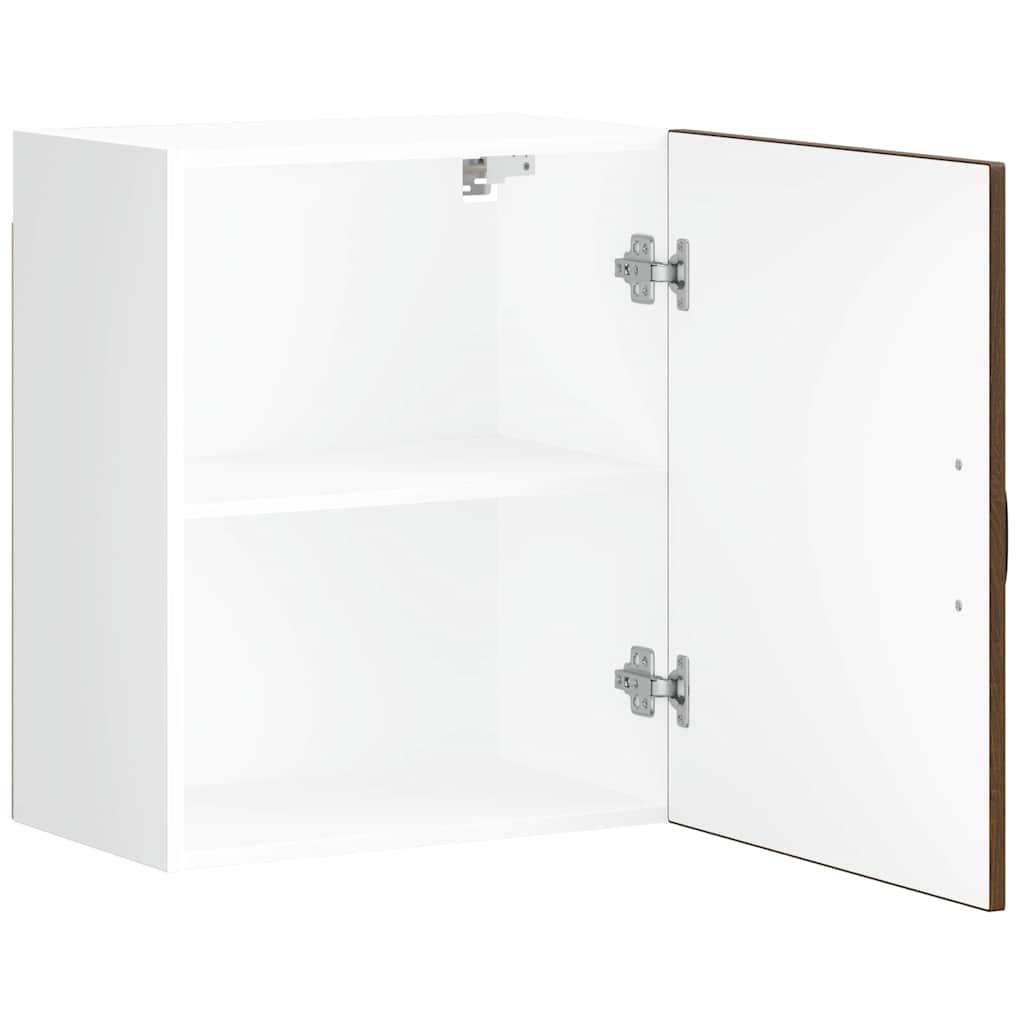 vidaXL Kitchen Wall Cabinets 2 pcs Lucca Brown Oak Engineered Wood