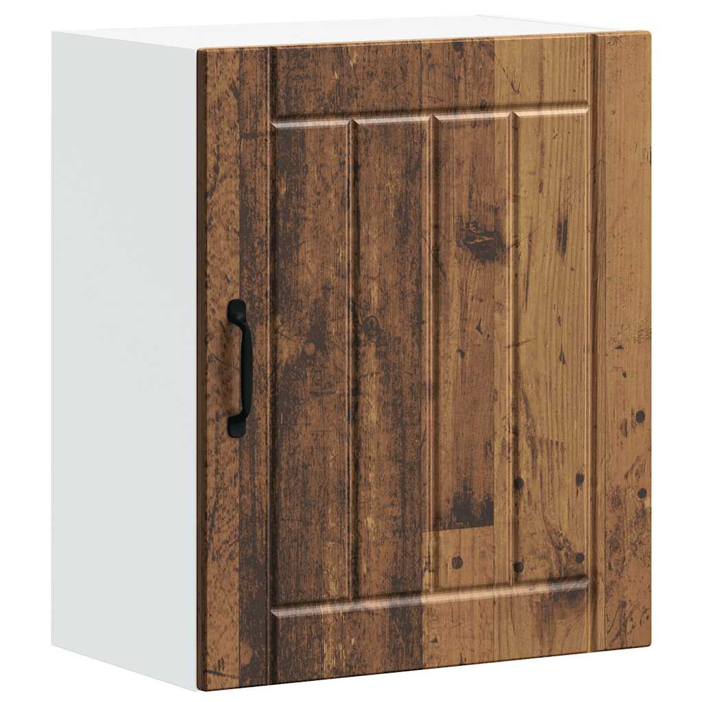 vidaXL Kitchen Wall Cabinet "Lucca" Old Wood Engineered Wood