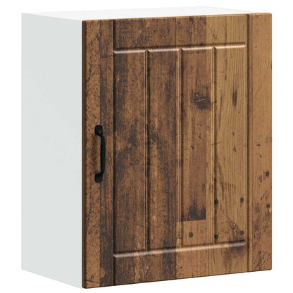 vidaXL Kitchen Wall Cabinet "Lucca" Old Wood Engineered Wood