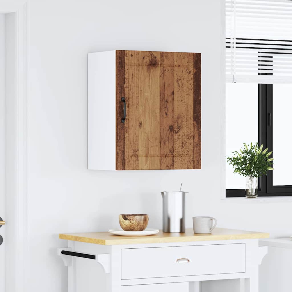 vidaXL Kitchen Wall Cabinet "Lucca" Old Wood Engineered Wood