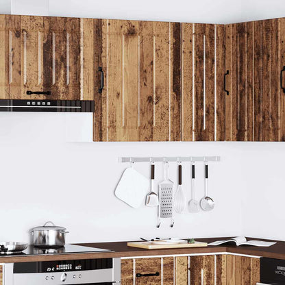 vidaXL Kitchen Wall Cabinet "Lucca" Old Wood Engineered Wood