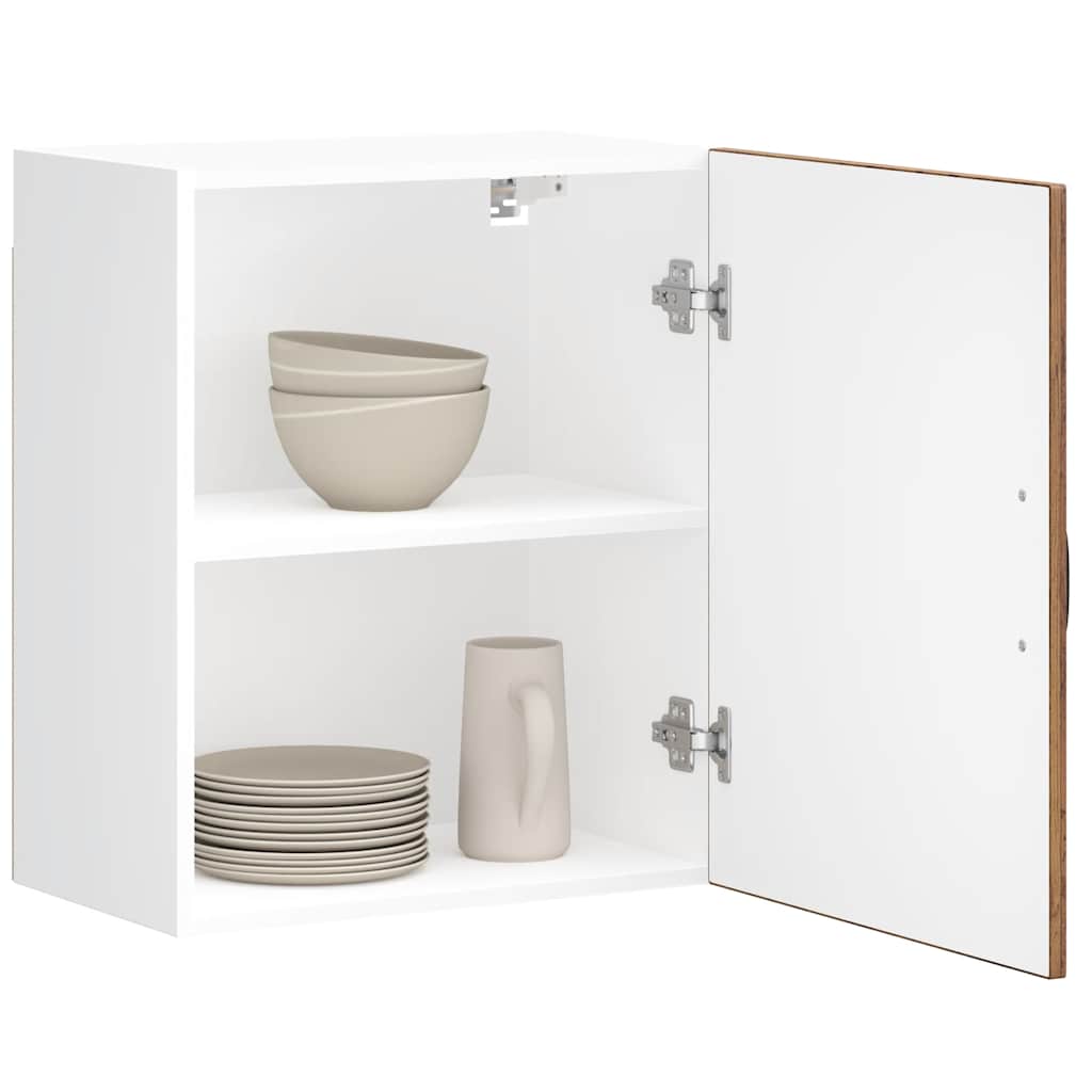 vidaXL Kitchen Wall Cabinet "Lucca" Old Wood Engineered Wood