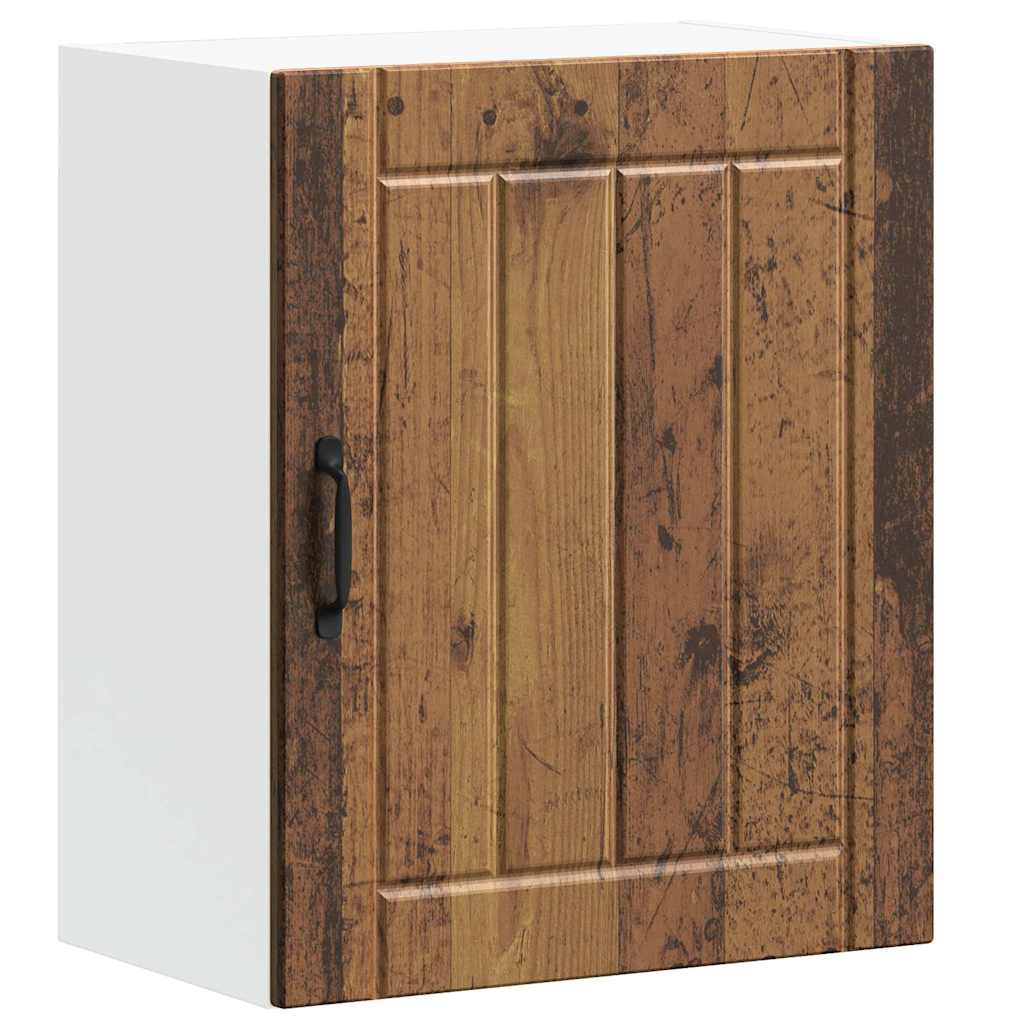 vidaXL Kitchen Wall Cabinets 2 pcs Lucca Old Wood Engineered Wood