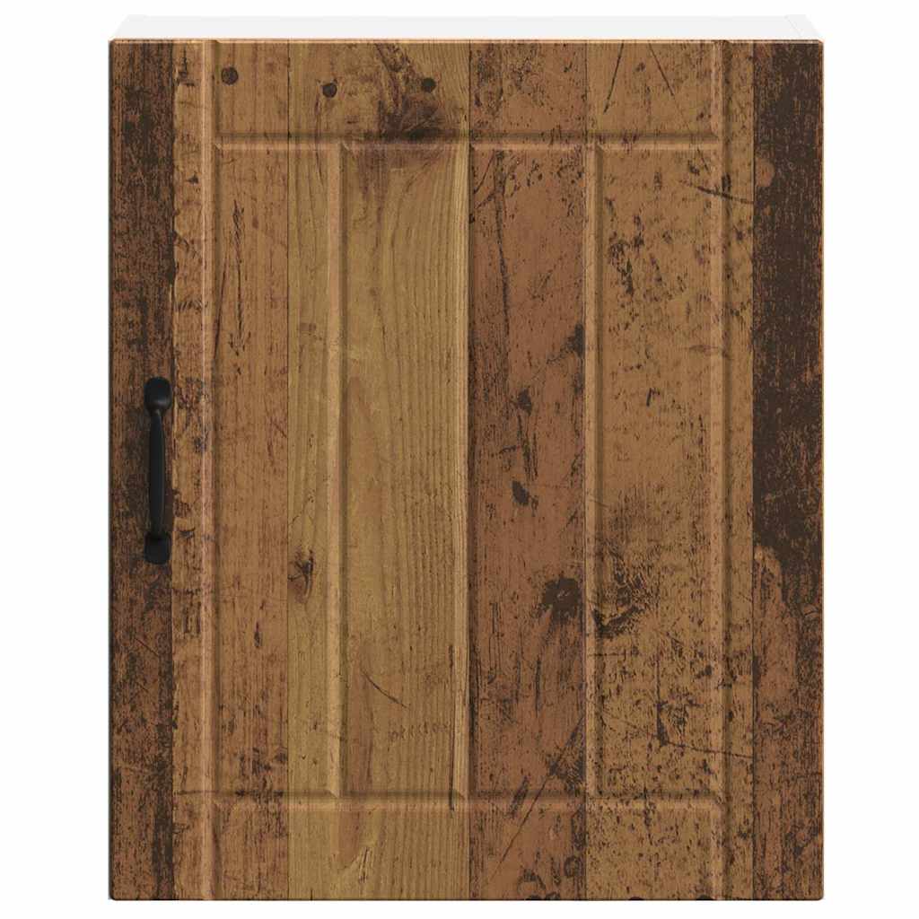vidaXL Kitchen Wall Cabinets 2 pcs Lucca Old Wood Engineered Wood