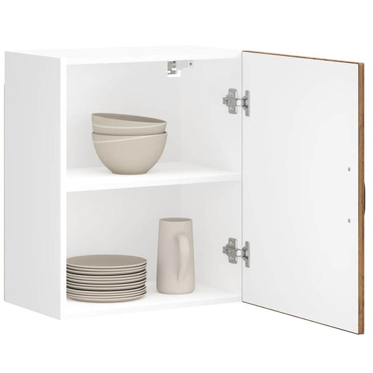 vidaXL Kitchen Wall Cabinets 2 pcs Lucca Old Wood Engineered Wood