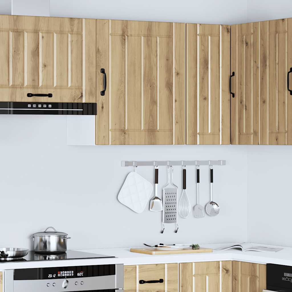 vidaXL Kitchen Wall Cabinet "Lucca" Artisan Oak Engineered Wood