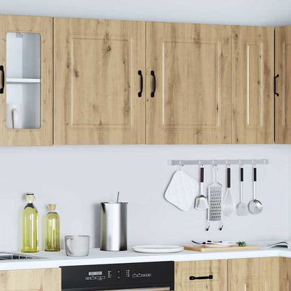 vidaXL Kitchen Wall Cabinets 2 pcs Lucca Artisan Oak Engineered Wood