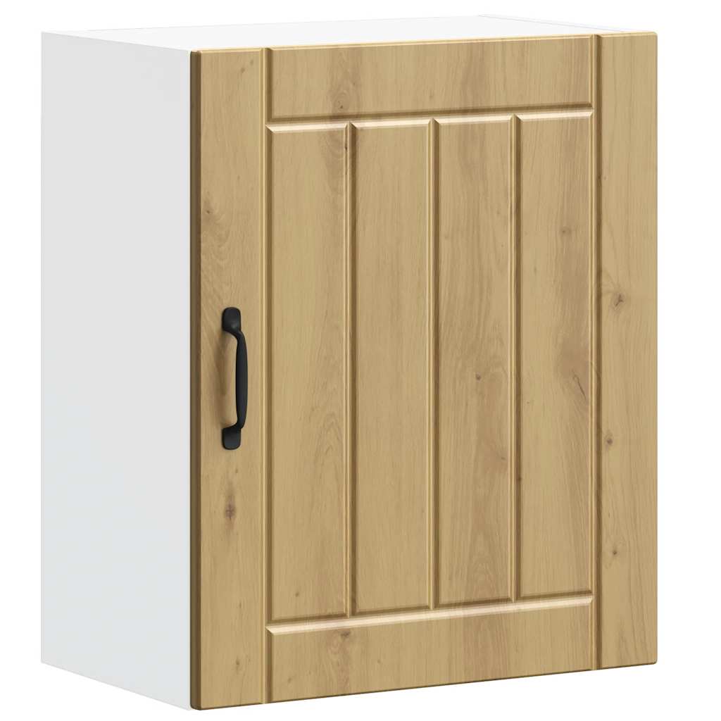 vidaXL Kitchen Wall Cabinets 2 pcs Lucca Artisan Oak Engineered Wood