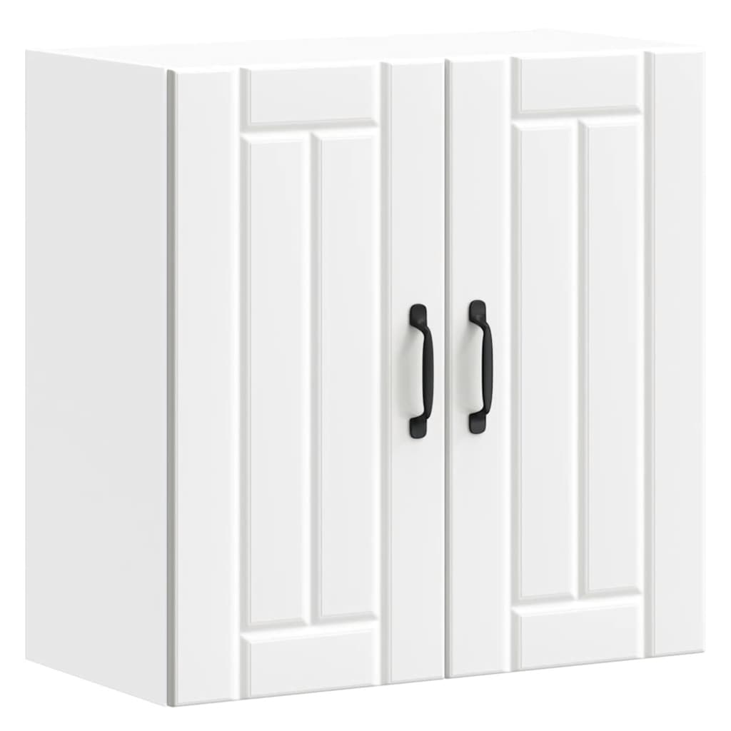 vidaXL Kitchen Wall Cabinet Lucca White Engineered Wood