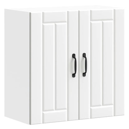 vidaXL Kitchen Wall Cabinet Lucca White Engineered Wood